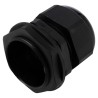 HellermannTyton Black Polyamide 66 Cable Gland M50 Thread 30 mm Min. 38 mm Max. IP68 NGM50-BLK