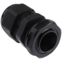 HellermannTyton Black Polyamide 66 Cable Gland M20 Thread Size 10 mm Min. to 14 mm Max. IP68 NGM20-BLK