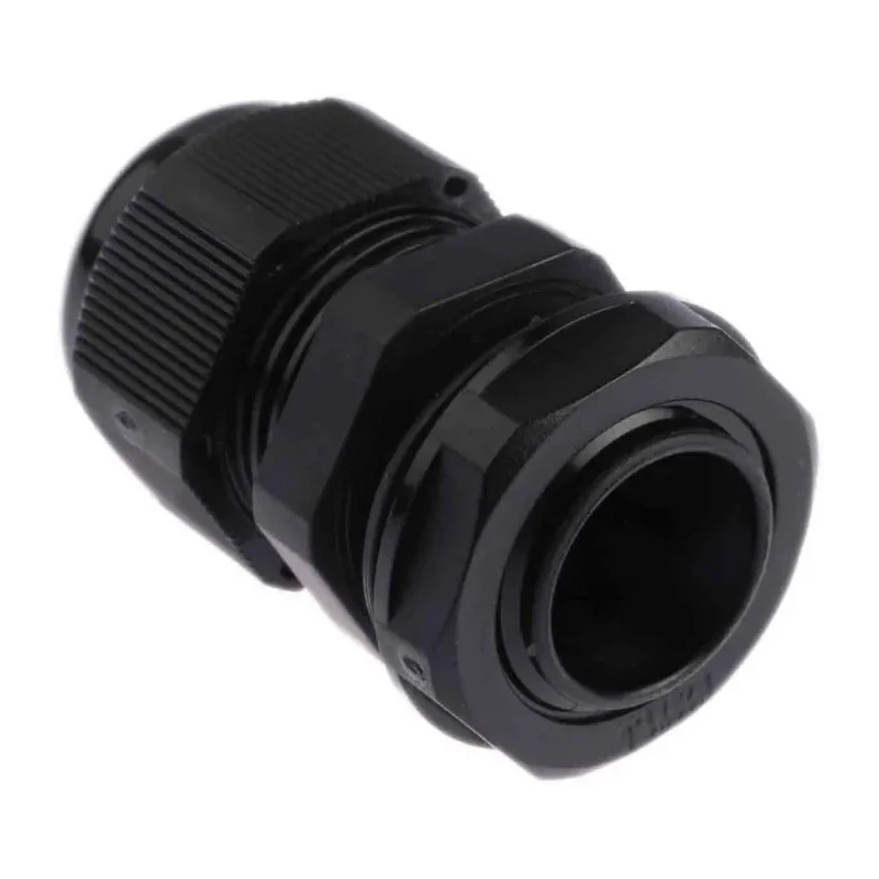 HellermannTyton Black Polyamide 66 Cable Gland M20 Thread Size 10 mm Min. to 14 mm Max. IP68 NGM20-BLK