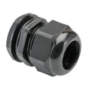 HellermannTyton Black Polyamide 66 Cable Gland M32 Thread Size, 18 mm Min. Cable Dia., 25 mm Max. Cable Dia., IP68 NGM32-BLK