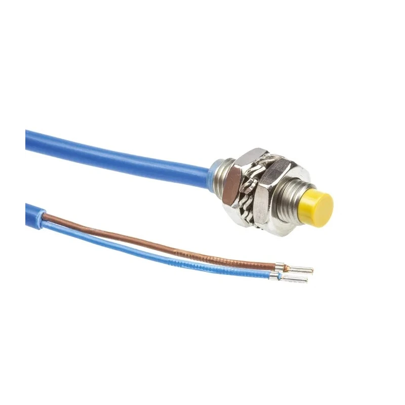 Turck Threaded Barrel Inductive Proximity Sensor M8 x 1 8.2V dc 3 mm Non-Flush Ni3-EG08K-Y1