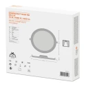LEDVANCE LED Slim Round Downlight 225 mm Diameter 30 mm Depth 240V 18W Cool White 4000K 4058075079113