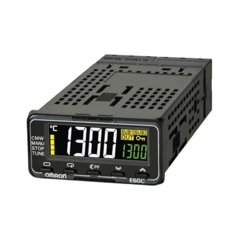Omron Panel Mount PID Temperature Controller 2 Input, 1 Output SSR 240V ac On-Off E5GC