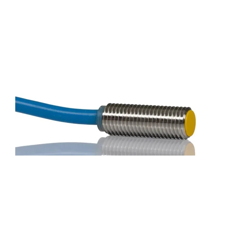 Turck Threaded Barrel Inductive Proximity Sensor M8 x 1, Stainless Steel Body, Flush Mount, IP67, NAMUR Bi1.5-EG08K-Y1
