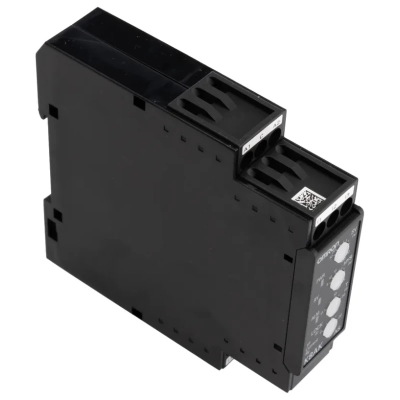 Omron Monitoring Relay 1 Phase SPDT DIN Rail Mount 24 V dc/ac Sensitivity 2mA to 500mA K8AK-AS1 24VAC/DC