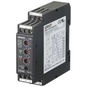 Omron Monitoring Relay, 1 Phase, SPDT Contact, DIN Rail Mounting, Temperature Monitoring 0°C to 1800°C K8AK-TH12S 24VAC/DC