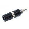 Mueller Electric Black 15A Binding Post with Brass Contacts Nickel Plated 9.53mm Hole Diameter BU-P3760-0