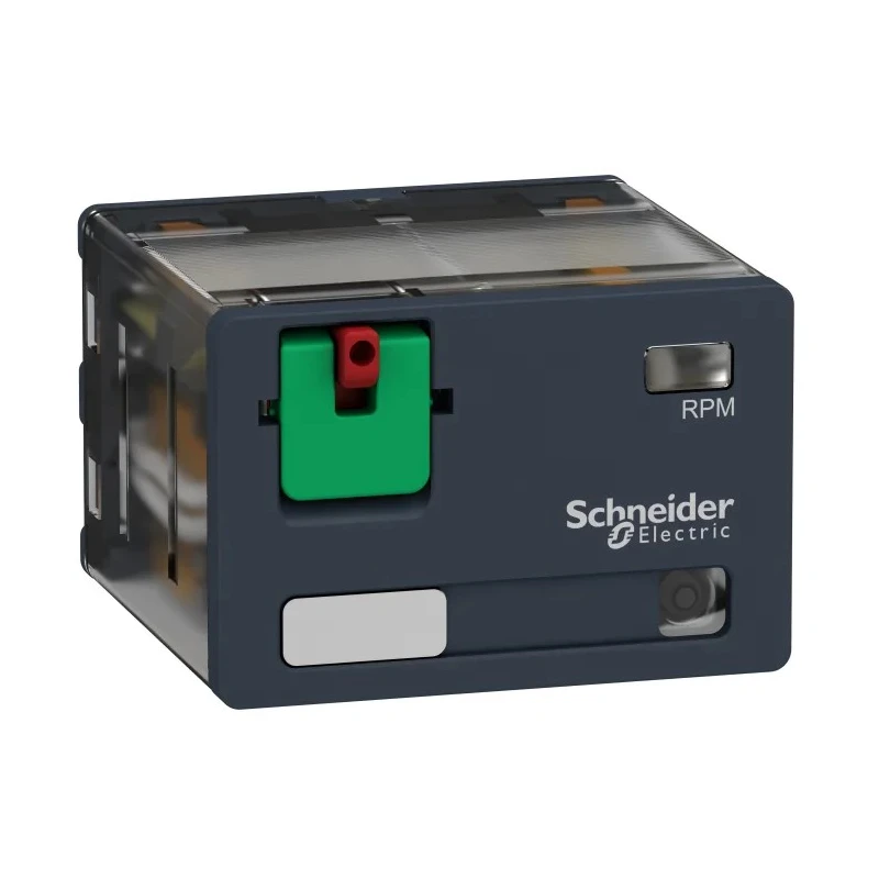 Schneider Electric Panel Power Relay 24V ac Coil 15A Switching Current 4PDT RPM42B7