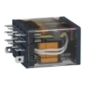 Schneider Electric Panel Power Relay 24V ac Coil 15A Switching Current 4PDT RPM42B7