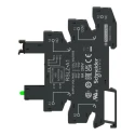 Schneider Electric Harmony Relay RSL 5 Way 230V AC/DC DIN Rail Relay Socket with LED Indicator RSLZVA4