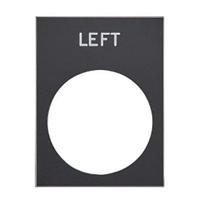 Schneider Electric Marked Legend for Use with XACA Series Pendant Control Station ZB2BY2310