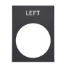 Schneider Electric Marked Legend for Use with XACA Series Pendant Control Station ZB2BY2310
