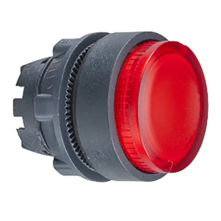 Schneider Electric Harmony Series Red Momentary Push Button Head 22 mm Cutout IP66 IP69K ZB5AW143