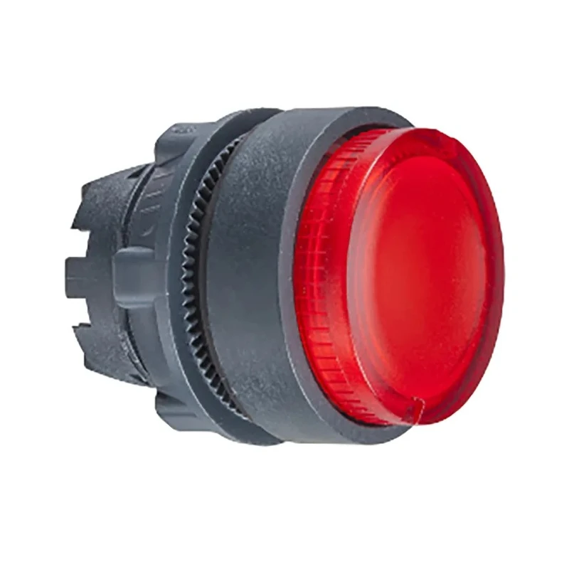 Schneider Electric Harmony Series Red Momentary Push Button Head 22 mm Cutout IP66 IP69K ZB5AW143