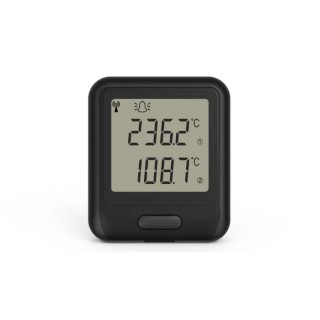 Lascar WiFi Enabled Dual Channel Temperature Data Logger with Rechargeable Lithium-ion Battery 6 Months Battery EL-WIFI-DTC