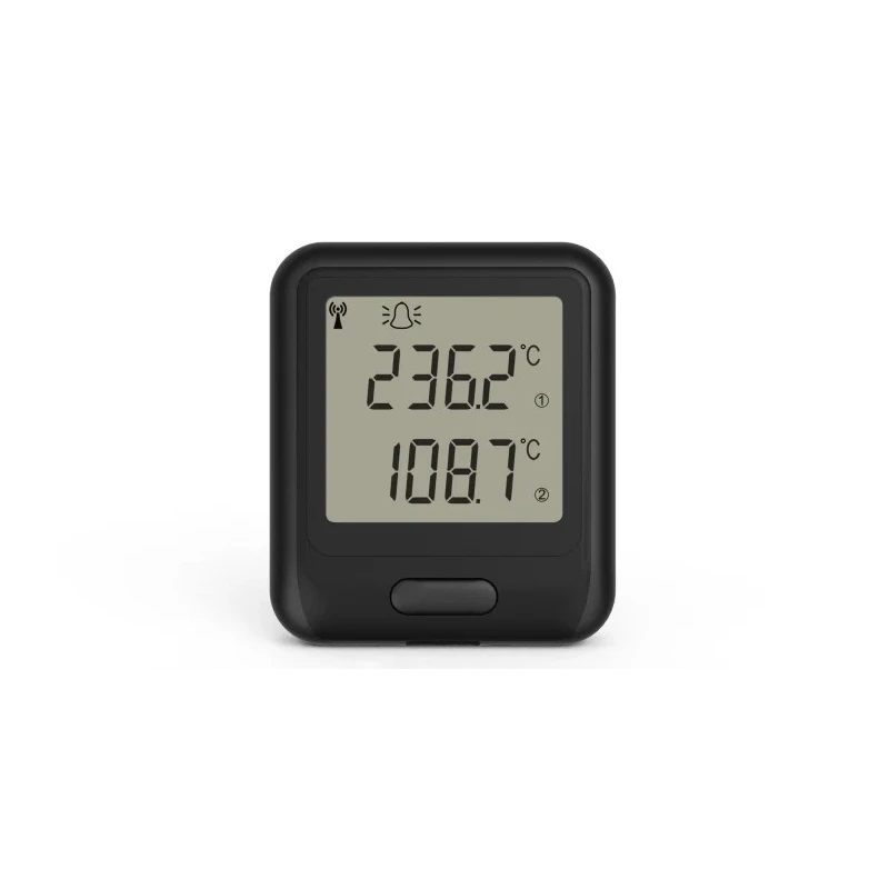 Lascar WiFi Enabled Dual Channel Temperature Data Logger with Rechargeable Lithium-ion Battery 6 Months Battery EL-WIFI-DTC