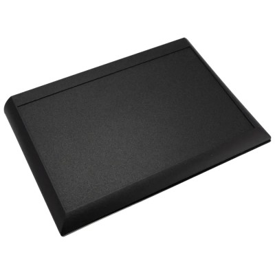 OKW Comptec Series Black ABS Desktop Enclosure Sloped Front 290mm x 200mm x 76mm A0629109