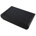 OKW Comptec Series Black ABS Desktop Enclosure Sloped Front 290mm x 200mm x 76mm A0629109