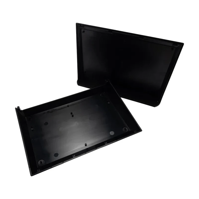 OKW Comptec Series Black ABS Desktop Enclosure Sloped Front 290mm x 200mm x 76mm A0629109