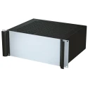 METCASE 4 U 19 in Rack Mount Case Combimet Ventilated Aluminium, Black, 482.6 mm x 173.6 mm x 365 mm M6219469