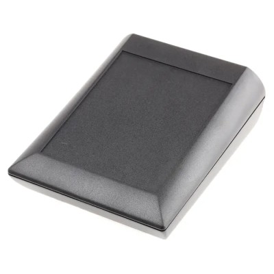 OKW Comptec Series Black ABS Desktop Enclosure Sloped Front 120 mm x 150 mm x 63 mm A0612109