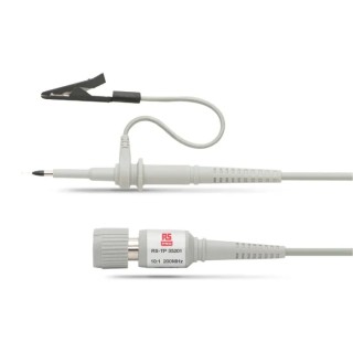 RS PRO Passive Oscilloscope Probe Voltage Type 200 MHz Bandwidth 10:1 Attenuation BNC Connector 179-9564