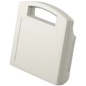 OKW CARRYTEC Series White ABS Handheld Enclosure Integral Battery Compartment IP54 222 mm x 205 mm x 80 B4208107 + B4308001