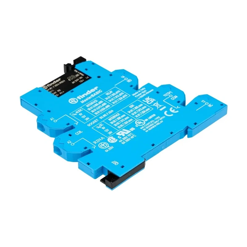 Finder Series 39 Solid State Interface Relay, Control Voltage 26.4V, 6A Load, DIN Rail Push-in Terminals 39.00.7.024.9024