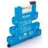 Finder Electromechanical Interface Relay, DIN Rail Mount, 24V AC/DC Coil, SPDT Contact, 6A Switching 39.71.0.024.5060