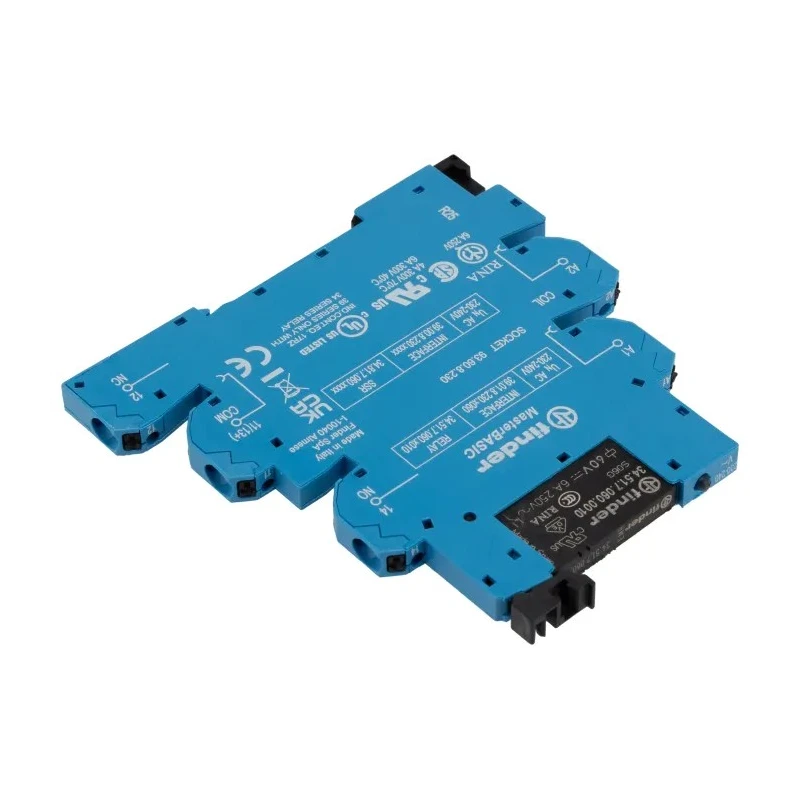 Finder 39 Series Electromechanical Interface Relay SPDT, DIN Rail, 230V AC Coil, 6A Load Current, 4.3mA 39.01.8.230.0060
