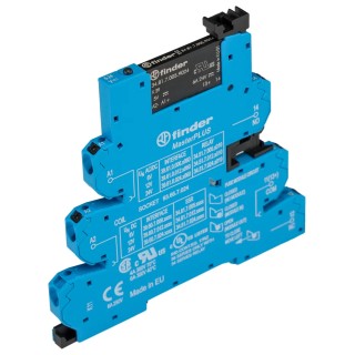 Finder Solid State Interface Relay 400V DIN Rail 6.6V Control Voltage 6A Load Current 39.60.7.006.9024