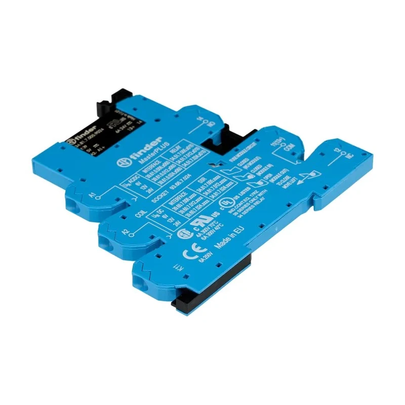 Finder Solid State Interface Relay 400V DIN Rail 6.6V Control Voltage 6A Load Current 39.60.7.006.9024