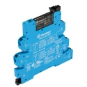Finder 39 Series Interface Relay, DIN Rail Mount, 24V AC/DC Coil, SPST Contact, 6A Switching Current 39.51.0.024.0060