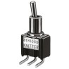 KNITTER-SWITCH Toggle Switch PCB Mount On-On SPDT Through Hole Terminal 250 V ac STM 106 D-RA