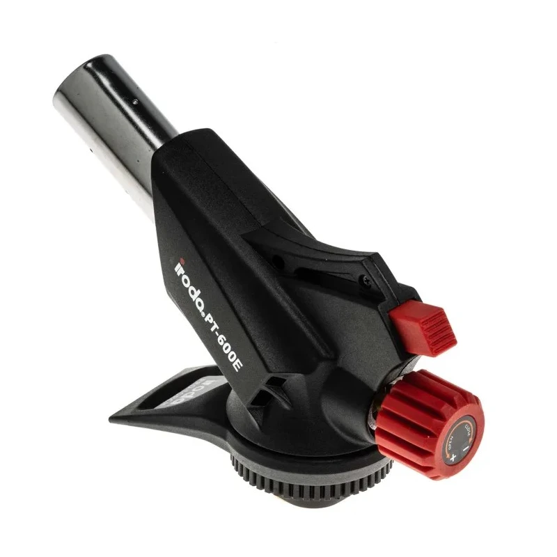 RS PRO Blow Torch Propane, Butane One Touch Auto Piezo Ignition Wind-Resistant Flame 1350°C 138x45x91 mm 819-9098