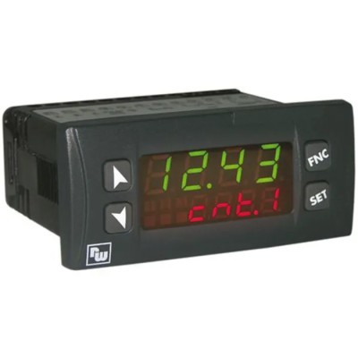 Wachendorff 8 Digit Self-Locking Hold Counter 10.2mm Digit Height with Universal AC/DC Power Supply ZD327401