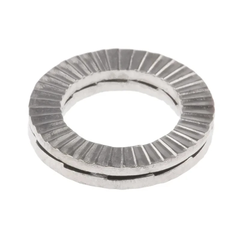 Heico Stainless Steel Wedge Lock Washers M10 RoHS Grade A4 2.60mm Thickness H-HLS-10S