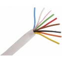 RS PRO Control Cable 8 Cores 0.19mm² Unscreened Polyvinyl Chloride PVC Sheath 100 m 50V 1 A 4.5 mm 820-0194