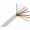 RS PRO Control Cable 8 Cores 0.19mm² Unscreened Polyvinyl Chloride PVC Sheath 100 m 50V 1 A 4.5 mm 820-0194