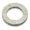 Heico Unalloyed Steel Delta Protect Wedge Lock Washers M10 RoHS H-HLS-10