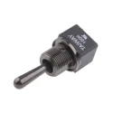 RS PRO Toggle Switch PCB Mount On-Off-On DPDT Brass Actuator IP67 Sealed 28V DC 250V AC 820-0510