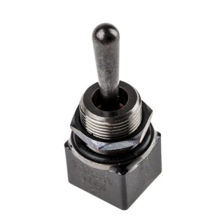 RS PRO Toggle Switch PCB Mount On-On-On DPDT 5A 28V dc 250V ac Brass Actuator 820-0520