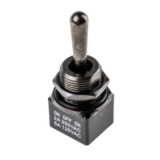 RS PRO Toggle Switch PCB Mount On-Off-On DPDT 28 V dc 250 V ac Brass Actuator 820-0517