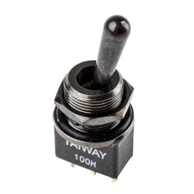 RS PRO Toggle Switch PCB Mount On-On SPDT Through Hole Terminal 20 V DC 20 V AC 820-0539