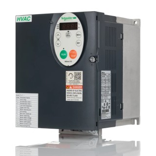 Schneider Electric Inverter Drive 4 kW 3 Phase Panel Mount Variable Speed Asynchronous Motor ATV212HU40N4