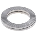 Heico Stainless Steel Wedge Lock Washers M12, 19.5mm External Diameter, 2.60mm Thickness, Grade A4 H-HLS-12S
