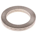 Heico Stainless Steel Wedge Lock Washers M20, 30.7mm External Diameter, 21.4mm Inside Diameter, Grade A4, RoHS H-HLS-20S