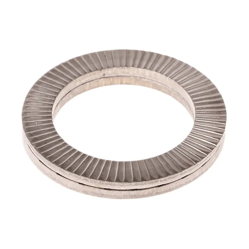 Heico Stainless Steel Wedge Lock Washers M20, 30.7mm External Diameter, 21.4mm Inside Diameter, Grade A4, RoHS H-HLS-20S