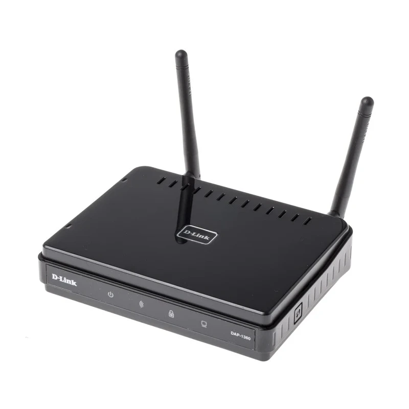 D-Link Wireless N Range Extender 1 Port Wireless Access Point IEEE 802.11 b/g/n 2.4GHz 300Mbps DAP-1360/B