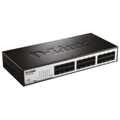 D-Link 24-Port Fast Ethernet Unmanaged Desktop Switch 24 Ports 100Mbps Unmanaged DES-1024D/B